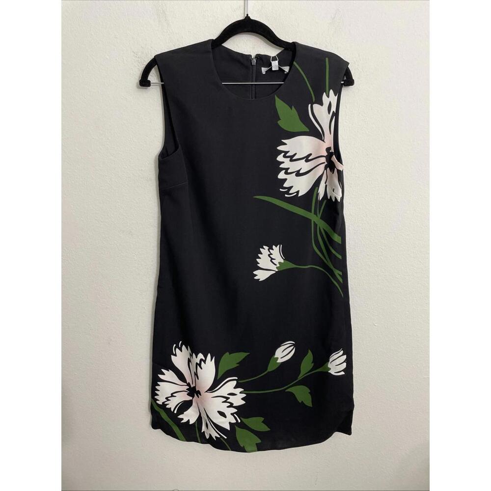 Veronica Beard Cromwell Black Floral print Shift Dress size 4 NWT $498 msrp - Picture 5 of 7